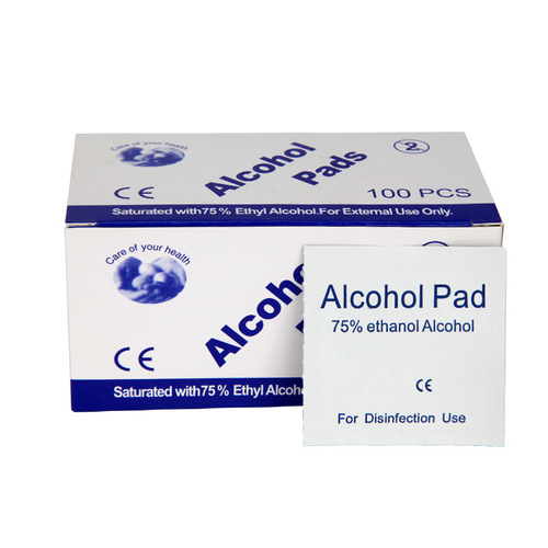 Disposable disinfectant alcohol wipes bulk wholesale skin cleaning mobile phone jewelry large size wet wipes 75% ear canal cleaning