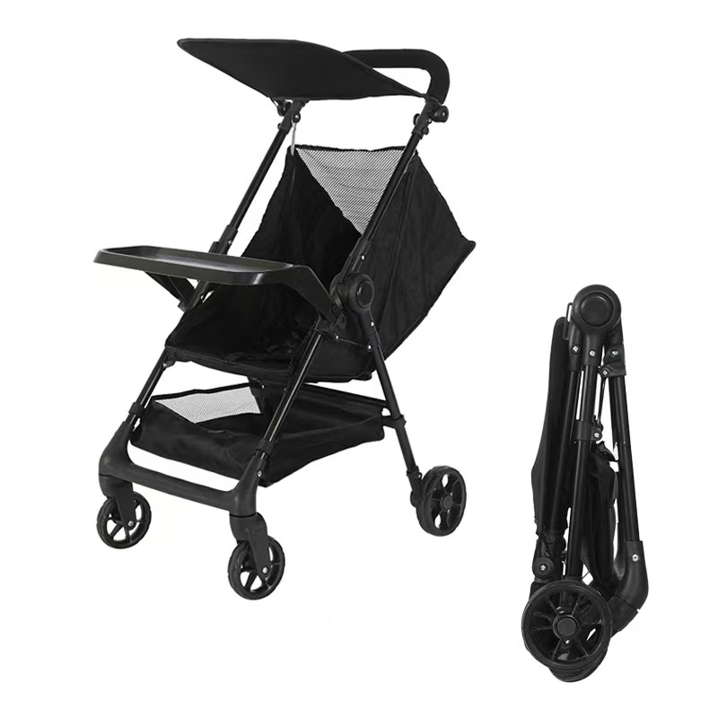 Portable Lightweight Baby Stroller, Foldable, Can Sit and Lie Down, Travel-Friendly, Baby Stroller Miracle Tool