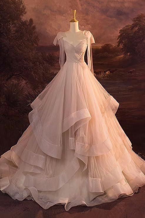 Vestido de noche para mujer, nuevo estilo de verano 2026, elegante vestido color champán para fiesta anual, actuación vocal y rol de anfitriona.