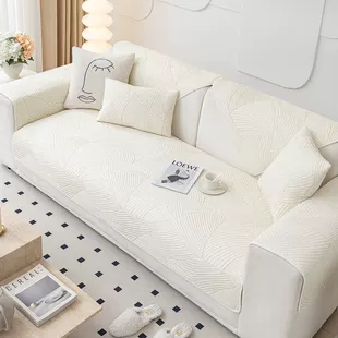sofa cover scandinavian four‑season non‑slip seat protector, pillow/pillowcase options, multiple sizes