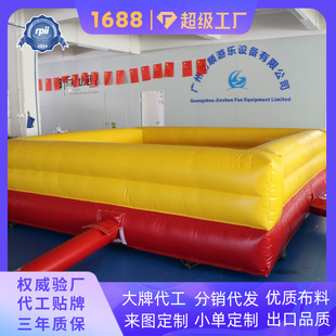 Commercial Inflatable Floor Mat Customized for Outdoor Wear-Resistant and Pressure-Resistant Kidsren's Play Area Commercial Event Quick-Installation Equipment