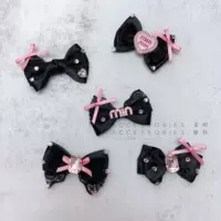 DIY медвежонок висит кукольный костюм для кукол, полуфабрикат черный розовый чехол для телефона для домашних животных заколки для обуви и носки аксессуары