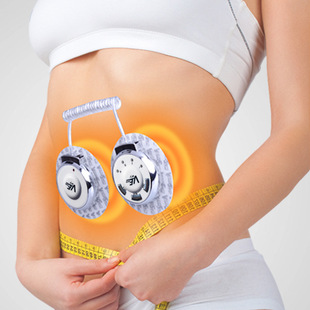 New lazy Massage slimming machine cross-border shaping massage stickers automatic fat burning body portable belly strengthening in stock