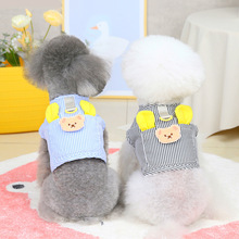 Cat Clothes Pet Dogs Chest Back No Leash With Vest ؈·1