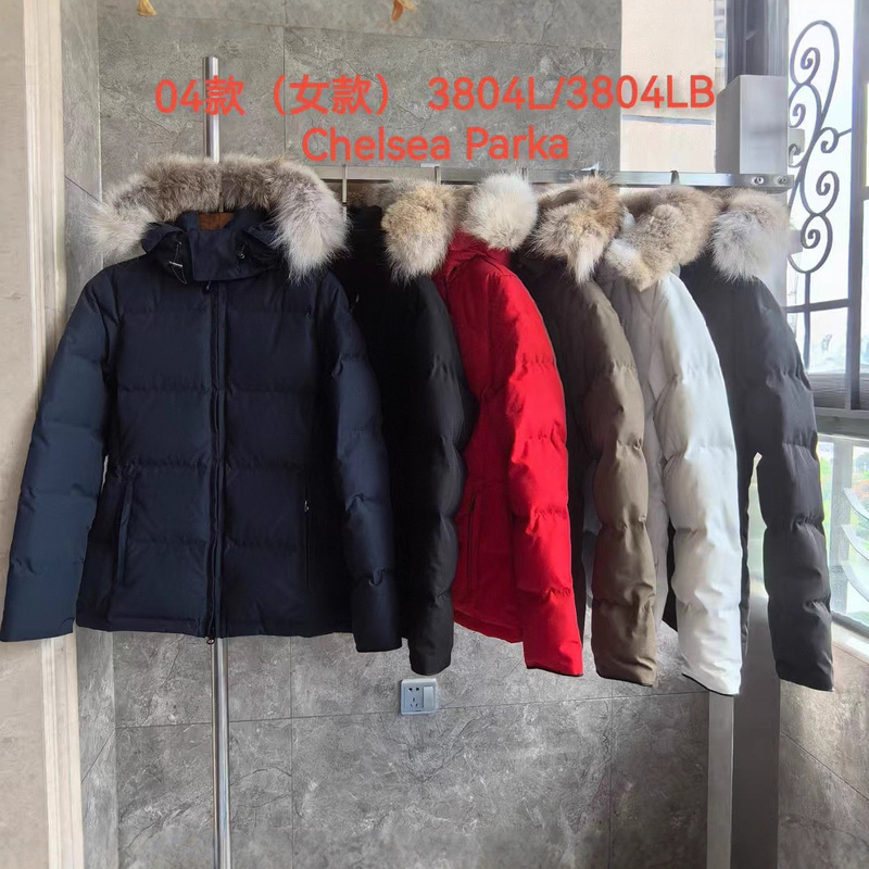 Chelsea Parka Down3804L Goose down Jacket 04 Women's Winter Coat Thickened
