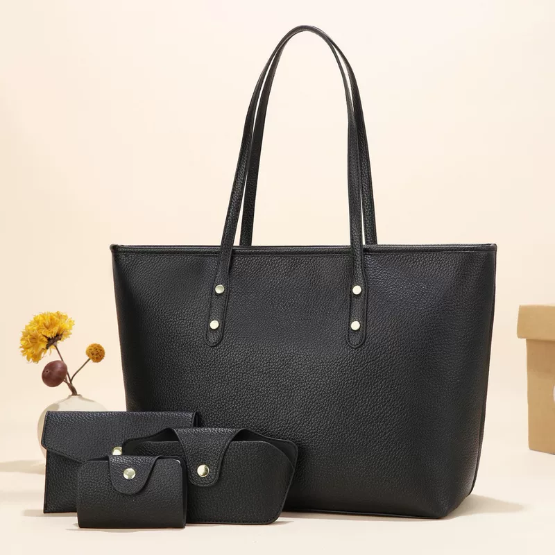 (Cross-border trading), set, capacious one-shoulder bag, 4 piece set, high-end