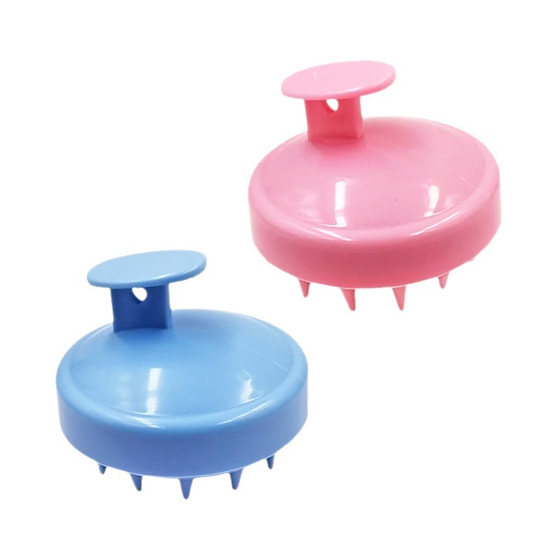 Cepillo de Masaje para Limpieza del Cuero Cabelludo, Plástico, para Baño y Lavado de Cabello