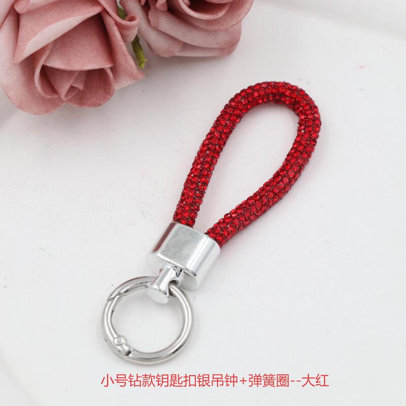 Aliexpress Ebay Popular Colorfulful Full Diamond Bracelet Keychain Car Keychain Fashionable Women's Bag Small Pendant
