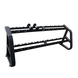 BONZEMON-commercial home gym special dumbbell rack double-layer dumbbell rack dumbbell fixed bracket