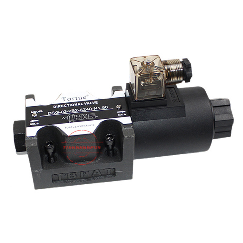 Tortue液压阀电磁换向阀DSG-02-3C2-DL-R220V DSG-02-2B2-DC24V