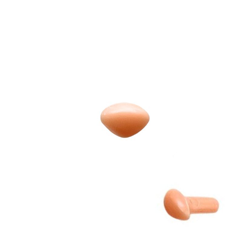 Triángulo nariz pie recto mango recto nariz poke lana fieltro giro palo DIY hecho a mano accesorios de la muñeca