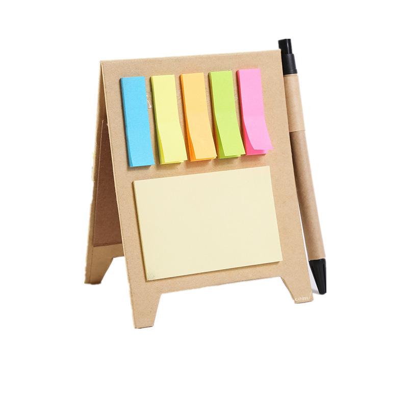Desktop Advertising Coil Notebook with Logo Printing, Vertical Style, Office Message Sticky Notes, Tear-Off Sticky Notes, Business Gifts