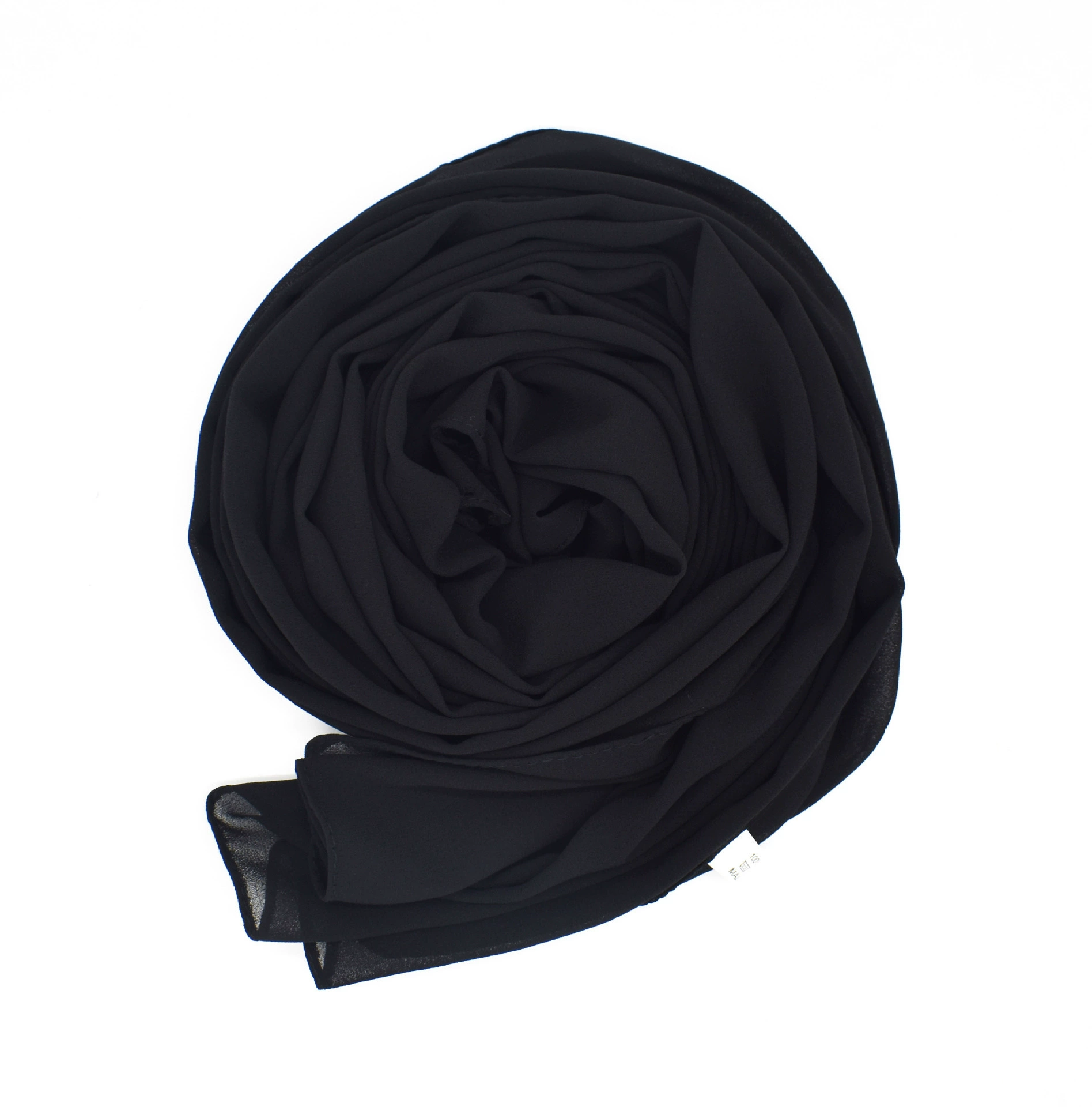 Жемчужный шифоновый хиджаб-с scarf, 170 см, легкая головная повязка в малайском стиле для женщин