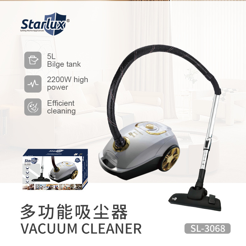 Starlux 대외 무역 가정용 진공 청소기 카펫 청소 자동 건식 및 습식 백리스 집진기 진공 청소기
