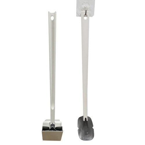 Silicone Long Handle Toilet Brush No-Dead-Angle Bathroom Toilet Brush Bathroom Wall Mounted Cleaning Brush Set