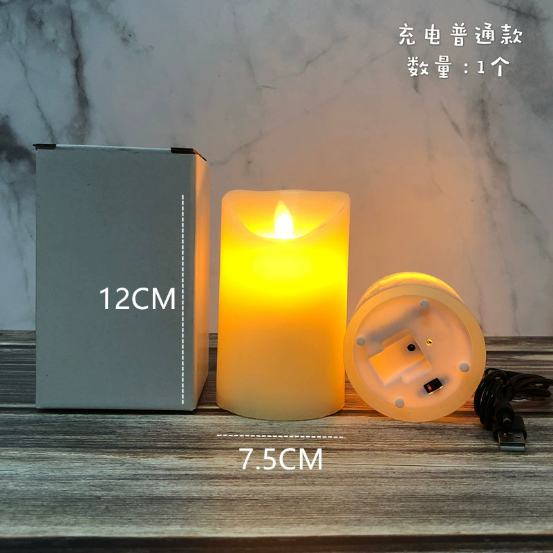 LED electronic candle swing flame Wedding Wedding Wedding Remote Charging Stage Road Quotes Bar