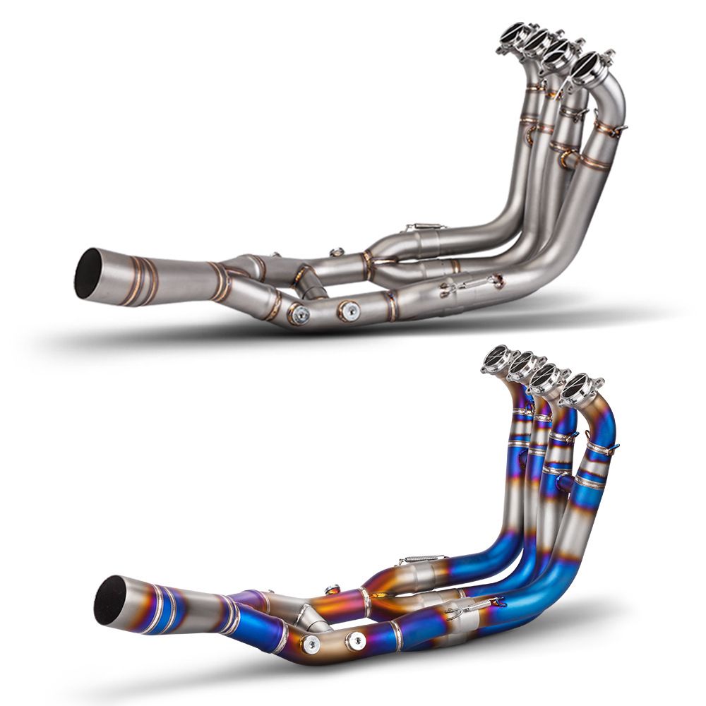 S1000RR special front exhaust pipe stainless steel titanium alloy motorcycle locomotive modification 2019-2023