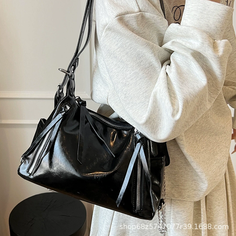 (Cross-border trading), capacious retro handheld one-shoulder bag, shoulder bag, backpack, high-end