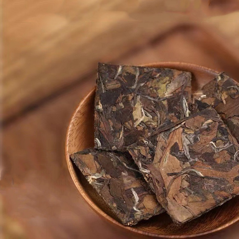 壽眉小方片福鼎高山白茶陳年日曬白茶壽眉袋裝白茶500g廠家批發