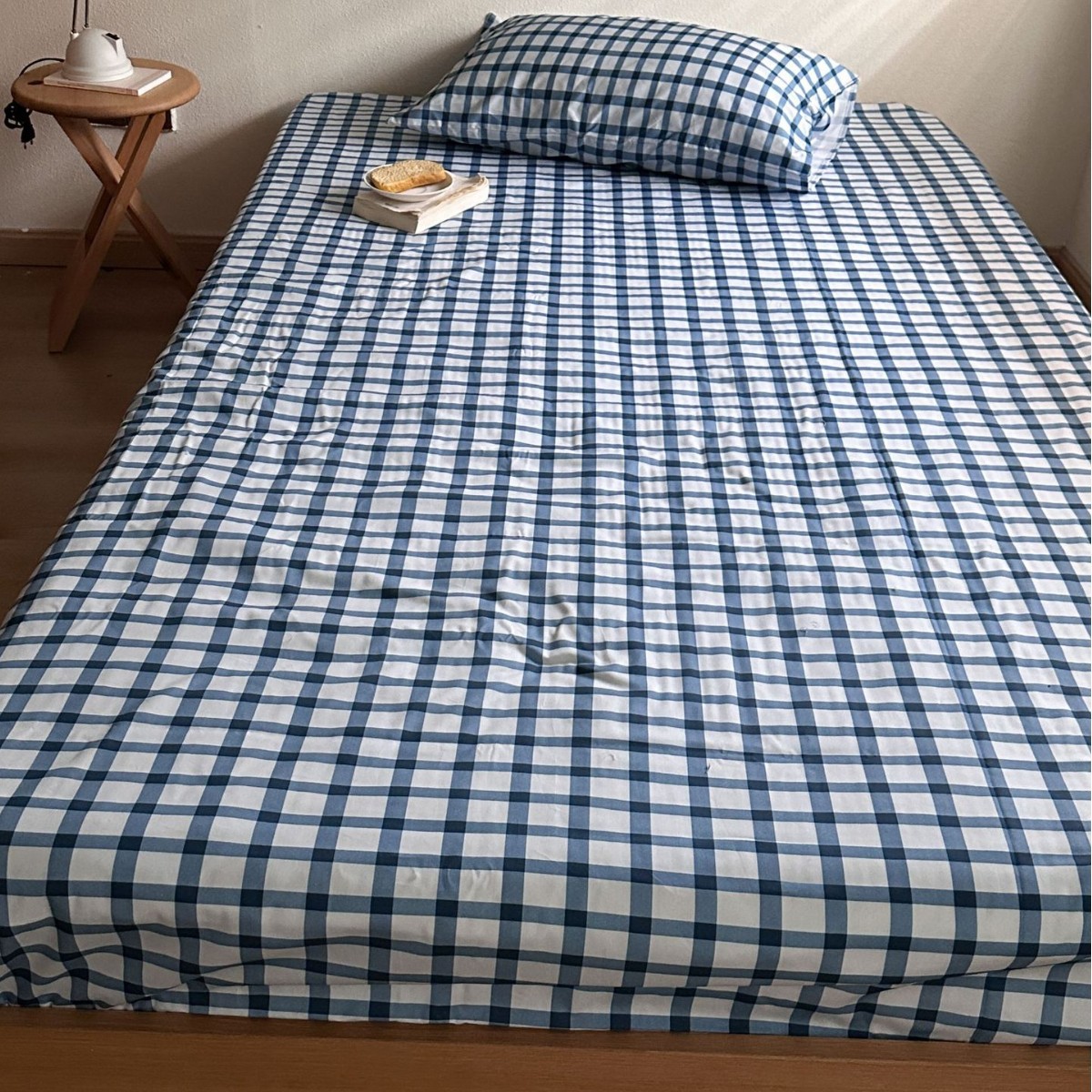 イン無地シンプルな純綿シングルピースベッドシーツ純綿シングルピースキルト 1.8 ボックスシーツマットレスプロテクターベッドカバー卸売