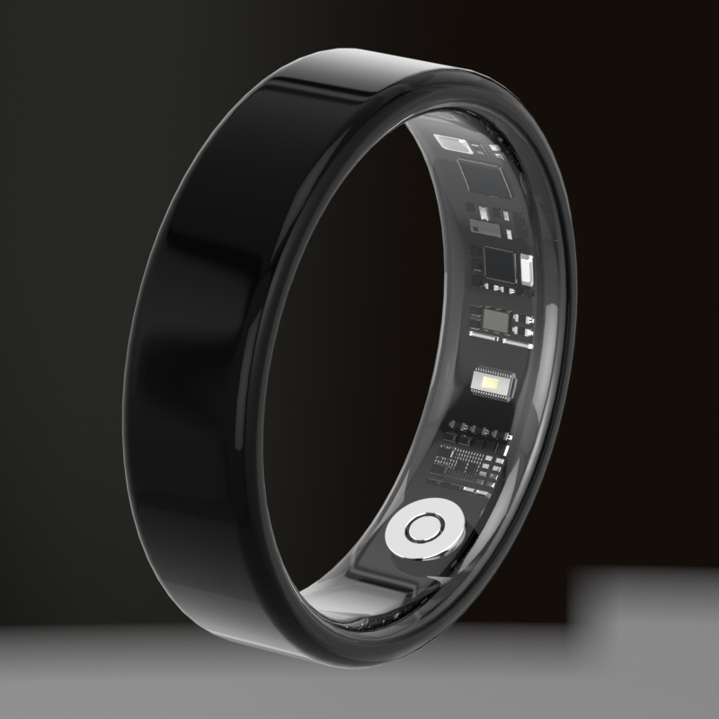 Paul R7 Smart Ring British Heart Rate Blood Oxygen Sleep Monitoring Step Counting Bluetooth Stainless Steel_voghion.com