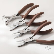 好品不锈钢手工珠宝钳diy饰品工具绕钱塑头圆嘴平钳整形尼龙钳子