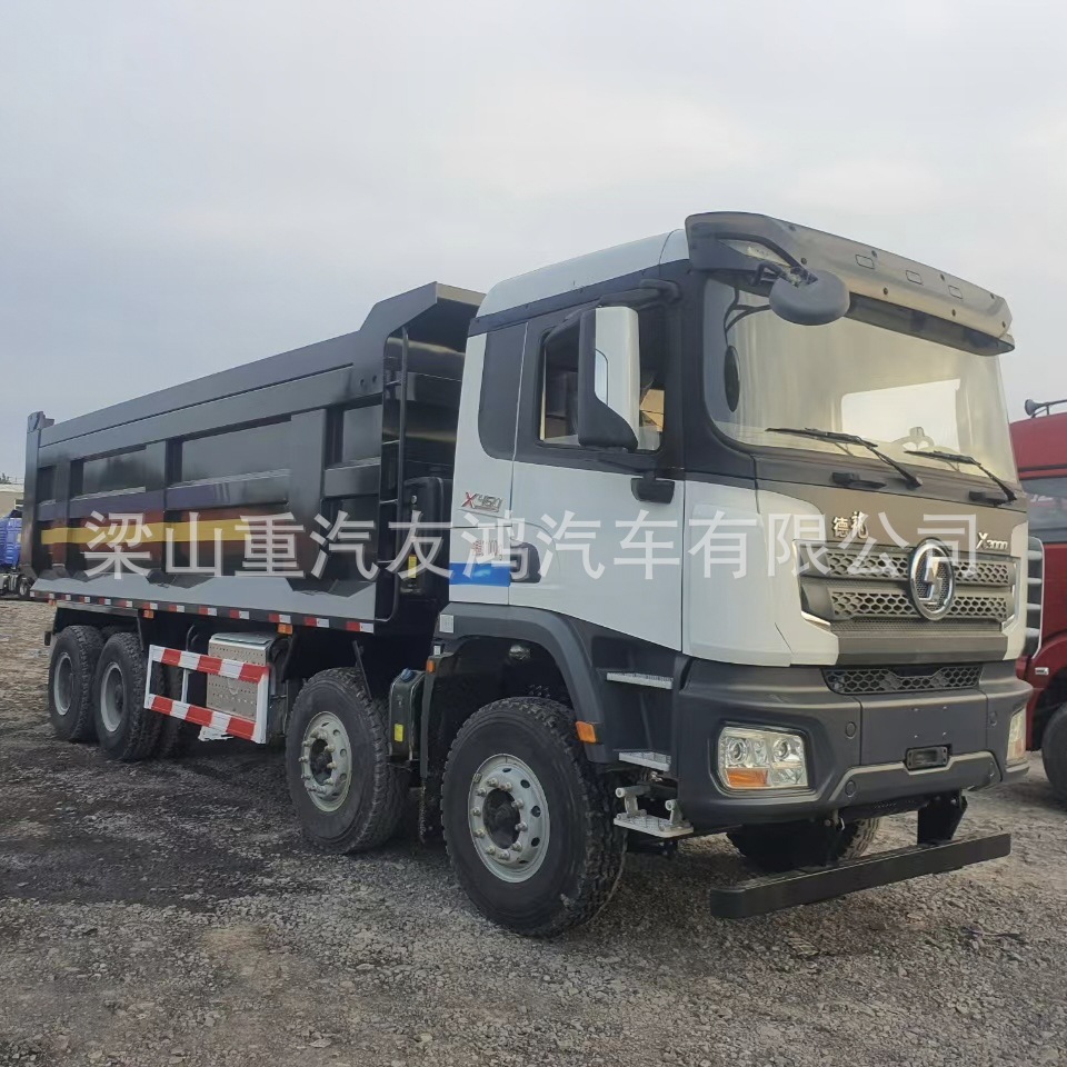 Sinotruk Howo Refurbished Dump Truck Rear Eight-Wheel Engineering Dump Truck Overseas Supply of Second-Hand 8*4 Earthmoving Truck
