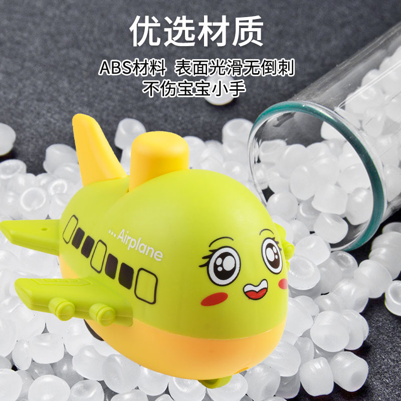 Tiktok red niños juguetes de prensa dibujos animados aviones inercia tire del coche bebé educativos pequeño regalo puesto al por mayor