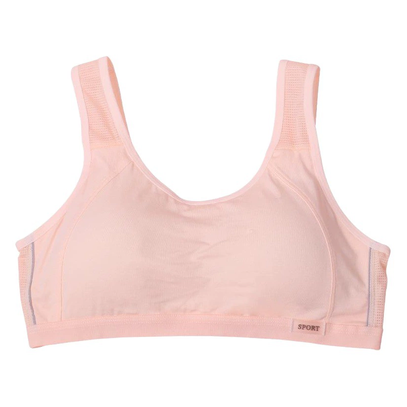 Спортивный жилет Omeifen для девочек, дышащее без стального кольца, нижнее белье для учащихся средней школы, хлопковый бюстгальтер, оптовая продажа, женщины