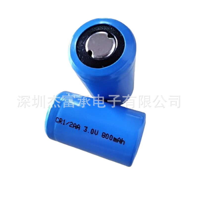 ATM机锂锰电池 CR14250 3V 800MAH TPMS电池 探测器CR1/2AA锂电池