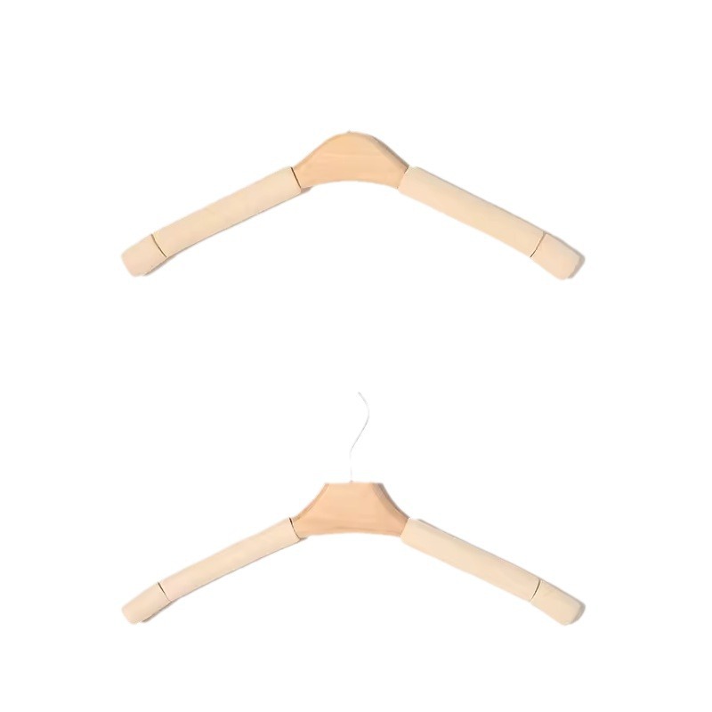 ハンガーに痕跡がない肩の角を防ぐ家庭用ハンガースポンジ服装店専用の実木シルクコートセーター滑り止め服サポート