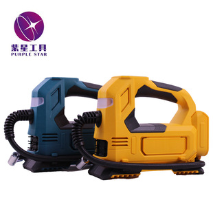 Popular 21V Car Air Pump with Digital Display High-Efficiency Air Pump Cross-Border Factory Direct Sales