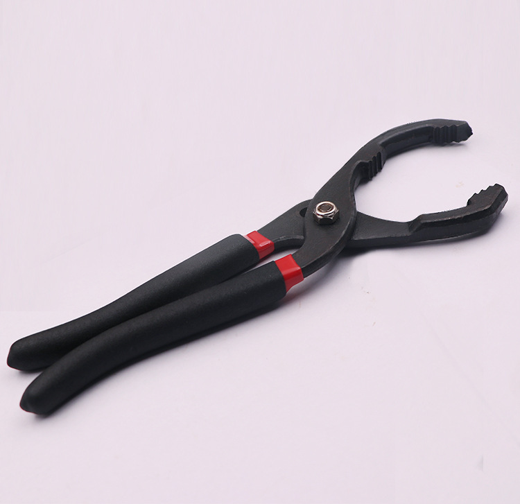 Clamp-Type Oil Filter Wrench, Universal Type, Adjustable Oil Filter Remover, Auto Repair Tool