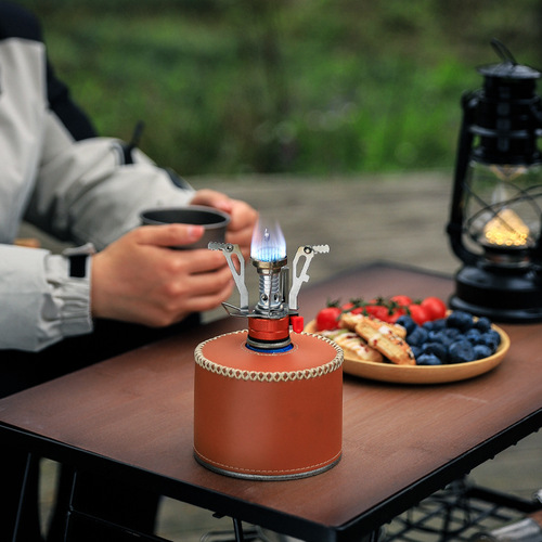 Integrated mini stove for picnicking and camping with electronic ignition portable stove stove cooker for travel