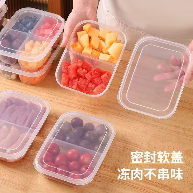冷蔵庫鮮度保持食品コンパートメント収納ボックス、肉食材冷凍ボックス、生姜、玉ねぎ、ニンニクボックス、包装保存および調理準備ボックス|undefined