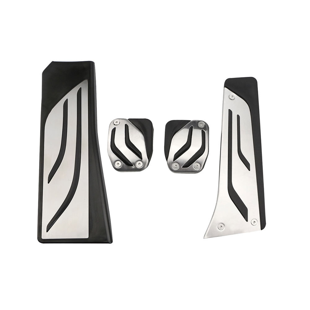 Suitable for BMW 11-17 five-series stainless steel anti-skid accelerator brake rest area foot pedal modification accessories