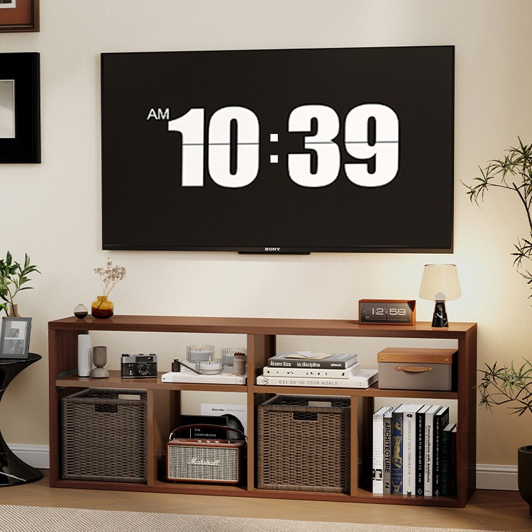 Suitable for Home Tv Cabinets, Small-Sized Mid-Century Style Furniture, Living Room, Home Iron Storage Storage Cabinets, Integrated Combination