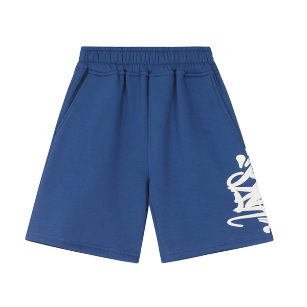 Velvet blue and white shorts G