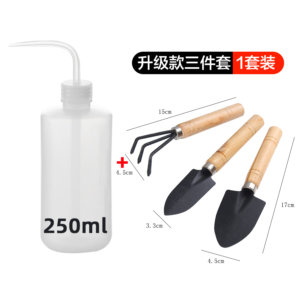 Pala de jardinería, plantas en macetas, vegetales, pala, flores pequeñas, jardín, grandes artilugios sueltos, flores de interior de tres piezas