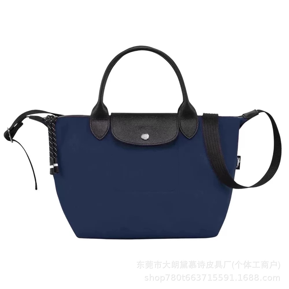 Agencia de distribución transfronteriza, segunda generación de productos de alta calidad, tela reciclada, bolsa de bola de masa, bandolera, bolso de mano