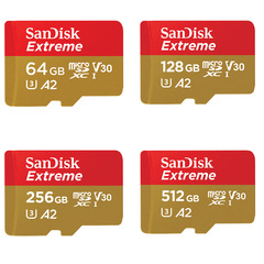 闪迪/SanDisk TF卡 64G 128G 256G 512G 1T A2 V30 U3读速190MB/s