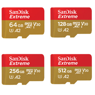 �W��/SanDisk TF�� 64G 128G 256G 512G 1T A2 V30 U3�x��190MB/s