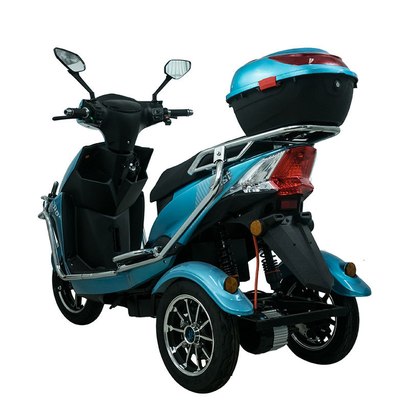 Exportar Ares bicicleta eléctrica de tres ruedas para adultos bicicleta de tres ruedas batería triciclo para ancianos que salen a viajar en tranvía