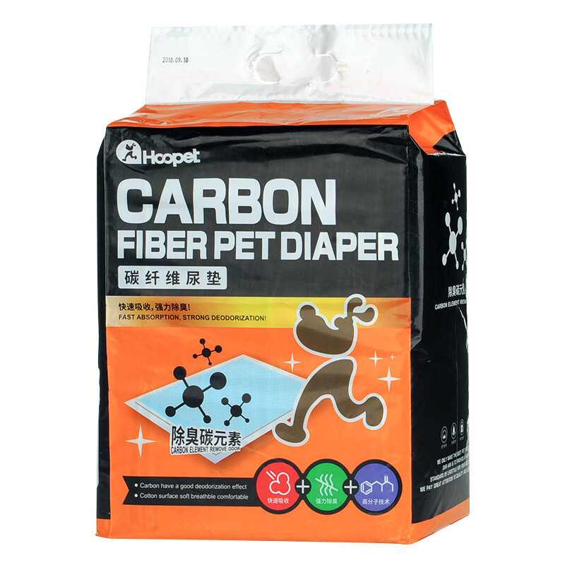 Pañales para perros de carbón de bambú mascota engrosada desodorante orina pañales absorbentes 100 piezas pañales de peluche pañales para cachorros