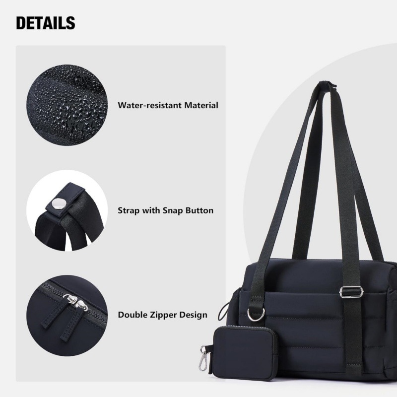 Vielseitige, multifunktionale Sporttasche mit einer Schulter, neuer Mini-Reisetasche mit Nassfach und Münzfach_voghion.com