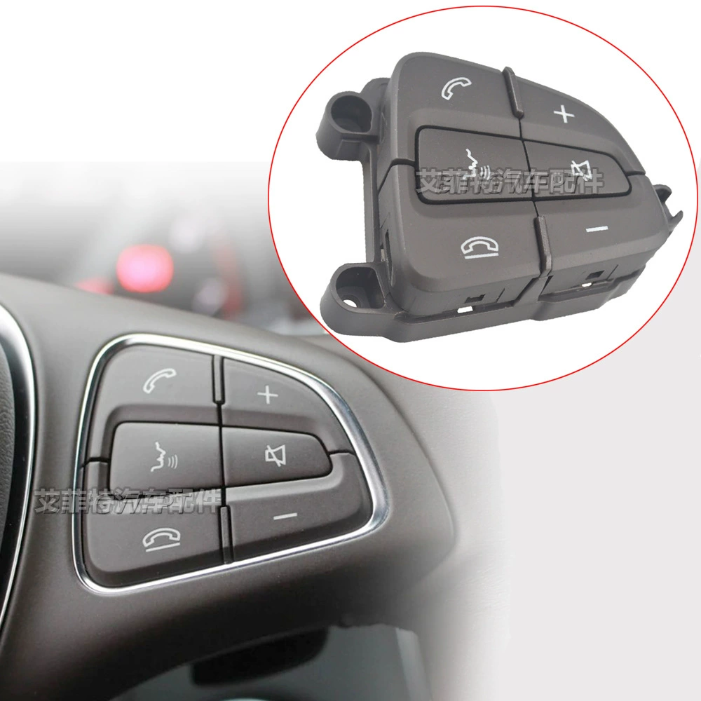 Крышка переключателя левой/правой кнопки подходит для Mercedes Benz C GLC Class W205 W253 два цвета опционально