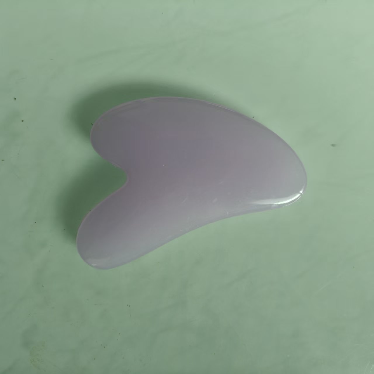 [Piel firme] rodillos de masaje de doble cabeza empujando la cara cara cara en forma de corazón de masaje de belleza tabla de masaje de músculos para irrigación de la piel