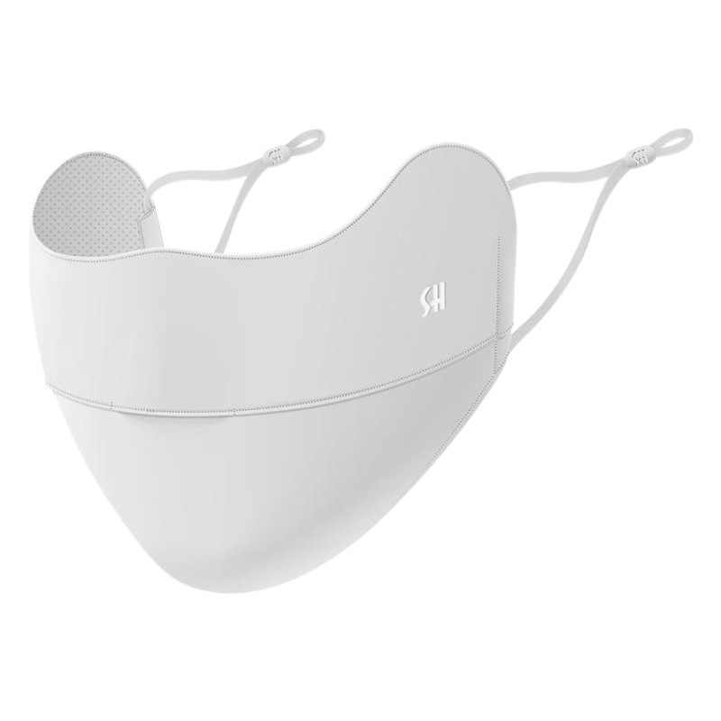 Summer Ice Silk sunscreen mask breathable anti-ultraviolet ear-hanging adjustable men's and women's eye angle gradient blush mask