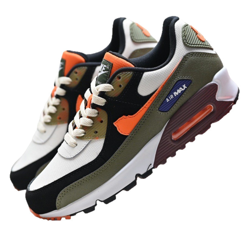 Cross-Border Export Putian Shoes Air Max90 Air Cushion Running Shoes Men's Casual Sports Shoes European Station Height-Increasing Women's Shoes