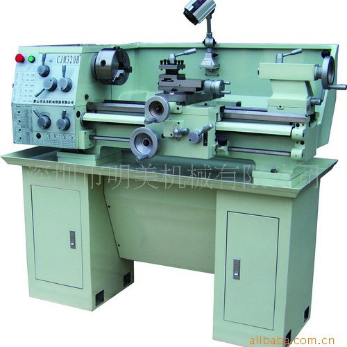 供应精星CJM320B台式车床 小型工业车精密车床 双向走刀金属齿轮
